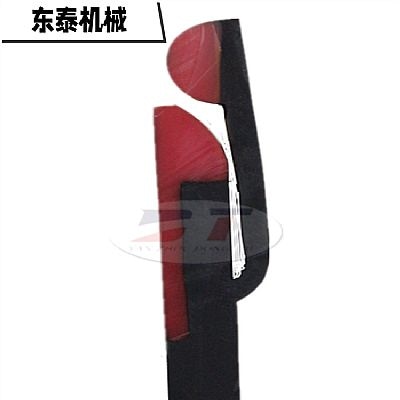 Y型長尾防溢裙板 輸煤皮帶擋煤皮子 導(dǎo)料槽裙邊 雙層防溢裙板