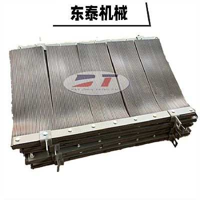 廠家定制導(dǎo)料槽頭部帶掛板阻燃橡膠擋塵簾 高耐磨聚氨酯擋塵簾